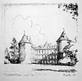 Ernest Peixotto: Chateau of La Grange Bleneau
