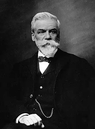 Ernest Solvay, Entwickler des Solvay-Ver­fahrens