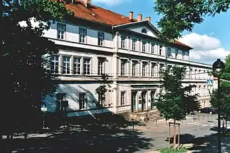 Bild des Gymnasiums Ernestinum in Gotha.