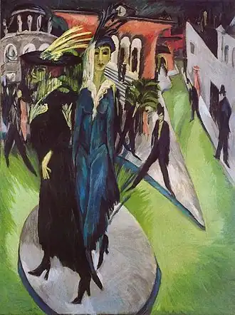 Potsdamer Platz, 1914, Berlin, Neue Nationalgalerie