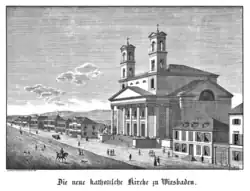 Erste Kirche St. Bonifatius in Wiesbaden