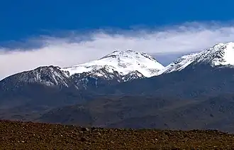 Blick auf den Escalante („El Apagado“) aus südwestlicher Richtung