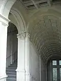 Das Gewölbe des Treppenhauses