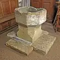 Alter Taufstein