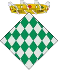 Gerautet ein Rautenschild (Talamanca ES)