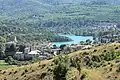 Esparron-de-Verdon und der Lac d'Esparron
