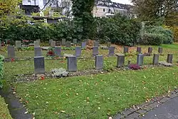 Gräberfeld auf dem Ostfriedhof