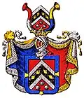 Wappen derer von Essen in Schweden (1681)