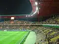 Tribünen des Stadions