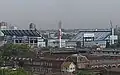 Fernansicht des Stadions