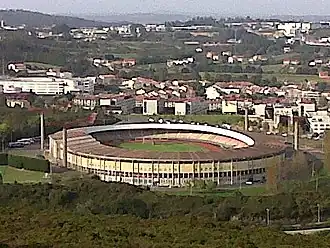 Außenansicht des Estadio Vero Boquete de San Lázaro (Oktober 2011)