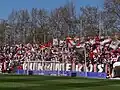 Fans beim Spiel gegen Real Sociedad San Sebastián
