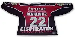 Heimtrikot von hinten