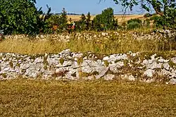 cemetery wall