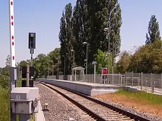 Euregiobahn-Haltepunkt Eschweiler-Nothberg seit 2004
