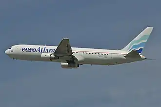 Boeing 767-300ER der EuroAtlantic Airways