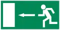 Rettungszeichen Rettungsweg/Notausgang nach Richtlinie 92/58/EWG