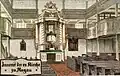 Inneres der evangelischen Kirche in Rogau (um 1910)