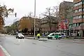 Evakuierung in Koblenz am 4. Dezember 2011: Straßensperren am Löhr-Center