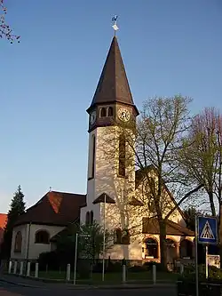 Ansicht von Westen
