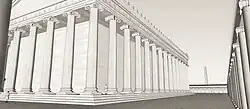Moderner Versuch einer Visualisierung des Tempels