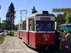 Ein Gothaer Т57/В57-Wendezug in Jewpatorija