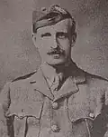 Captain Ewen James Brodie durch einen deutschen Scharfschützen (11. November 1914) bei Ypern. -Fronterfahrung: 9 Wochen-