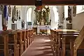 Innenraum der Kirche Szent Kereszt