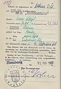 Matrose OA, MS Reifenstein, Februar 1960