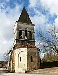 Apsis der Kirche
