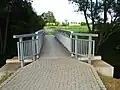 Neue Fußgängerbrücke in Hesserode