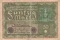 Reichsbanknote 24. Juni 1919