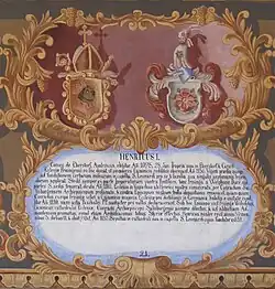 Wappentafel von Bischof Heinrich I.