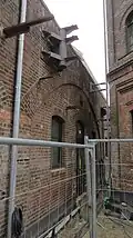 Abstand zwischen Bahnviadukt und Wasserturm