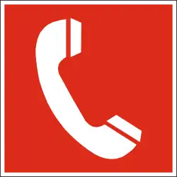 D-F006: Brandmeldetelefon