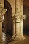 Krypta, Pfeilerbündel Chorapsis