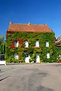 Stattliches Wohnhaus, weinberankt