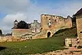 Saint-Amand-de-Coly, südliche Wehrmauer, Porte Salignac