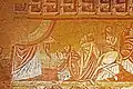 Chor, Südwand, links, Einzug in Jerusalem