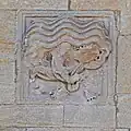 Kleines Nordportal, Relief über Portal