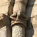 Radialkapellen, Kapitell am Fenster
