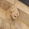Kapellentraufe, Kragstein, Fratze