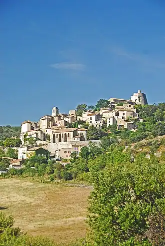 Schloss in Simiane-la-Rotonde