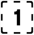 Straßennummer der herannähernder Straße