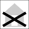 Freistehender Bauernhof