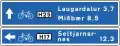 Informationen zu verschiedenen Radtouren