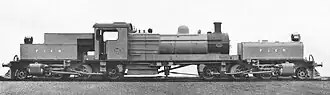 Werkfoto der Lokomotive 401 der FCER
