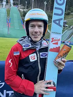 Rehrl beim FIS Nordic Summer Festival 2025 in Predazzo
