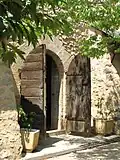 Stillleben (Eingang zur Kapelle)