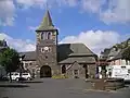 Die Dorfkirche Saint-Blaise in Apchon